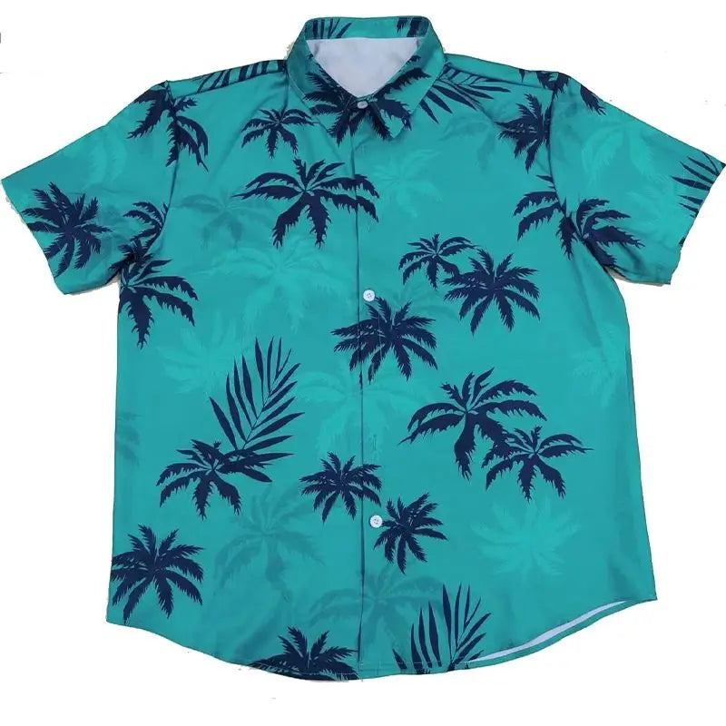 Camisa De Playa Para Hombre Moda Hawái