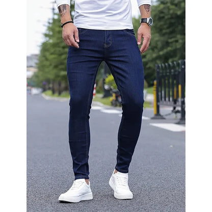 Pantalones Vaqueros Sólidos para Hombre: Estilo, Durabilidad y Comodidad en Cada Paso