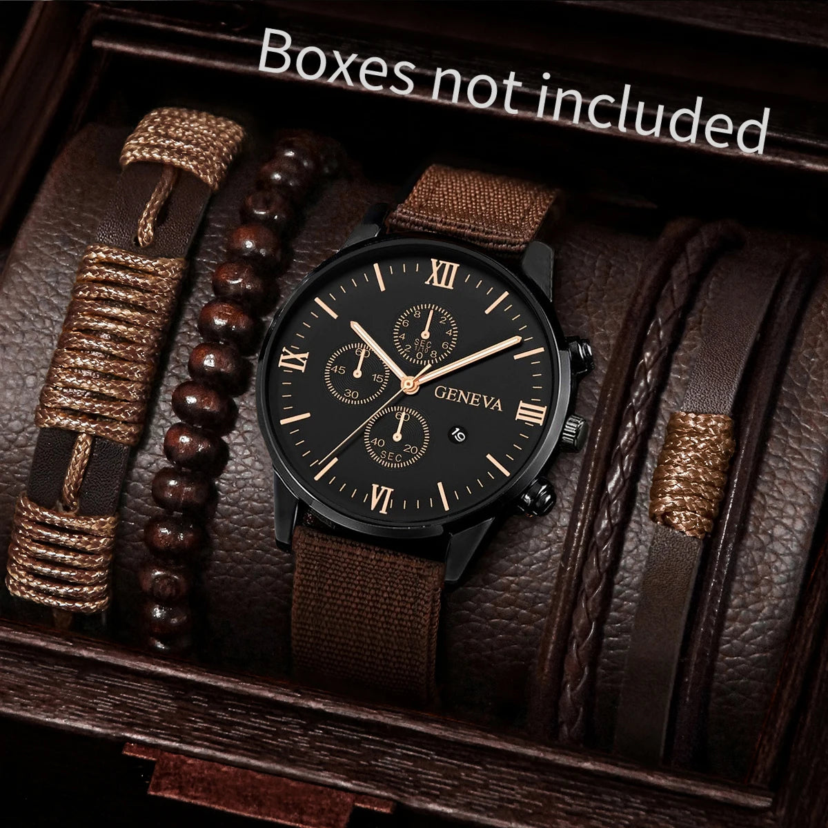 Estilo Casual y Precisión: Reloj de Pulsera de Cuarzo con Correa de Nailon para Hombre