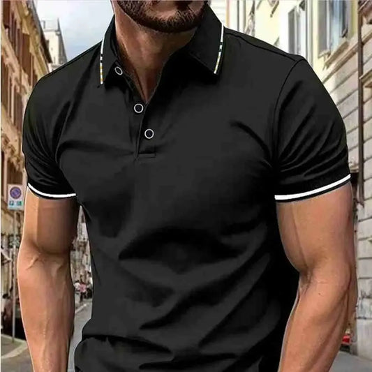 Luce Fresco y con Estilo Polos de Manga Corta para Hombre en Varios Colores