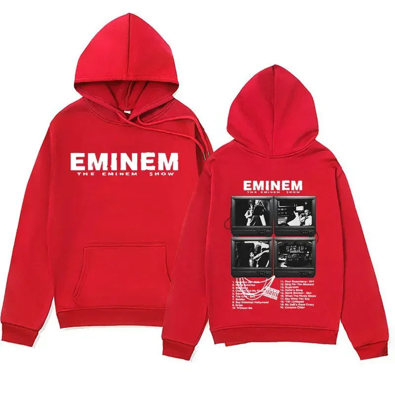 Sudadera con Capucha para Hombre – Estampado de Rapero Eminem