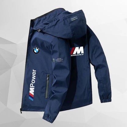 Chaquetas de moda para hombre deportivas BMW Casual