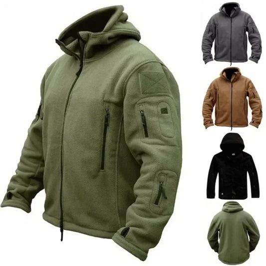 Chaqueta de forro polar de invierno para hombre