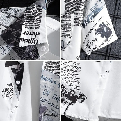 Camisas Manga Corta Para Hombre Moda Playera