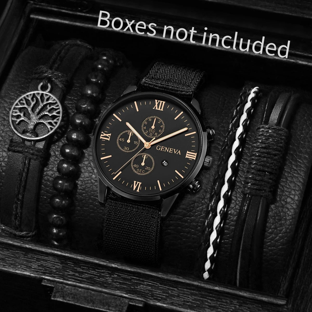 Estilo Casual y Precisión: Reloj de Pulsera de Cuarzo con Correa de Nailon para Hombre