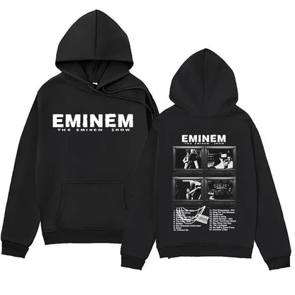 Sudadera con Capucha para Hombre – Estampado de Rapero Eminem