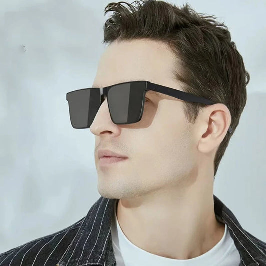 Estilo para Todos: Gafas de Sol Cuadradas de Moda para Hombre