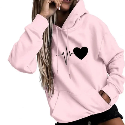 Sudadera Con Capucha Para Mujer Primavera Otoño