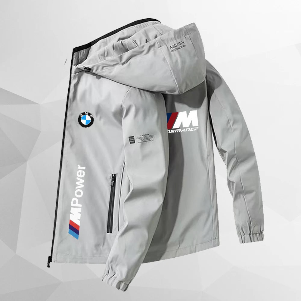 Chaquetas de moda para hombre deportivas BMW Casual