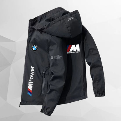 Chaquetas de moda para hombre deportivas BMW Casual