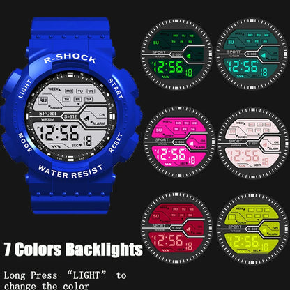 Tiempo con estilo: Reloj Multifuncional en Varios Colores para Cada Ocasión