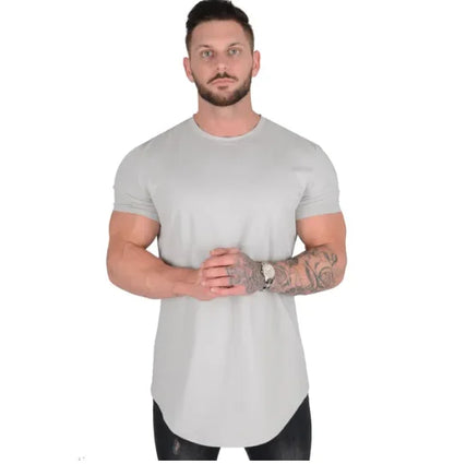 Rendimiento y Estilo: Camiseta de Fitness de Algodón Premium